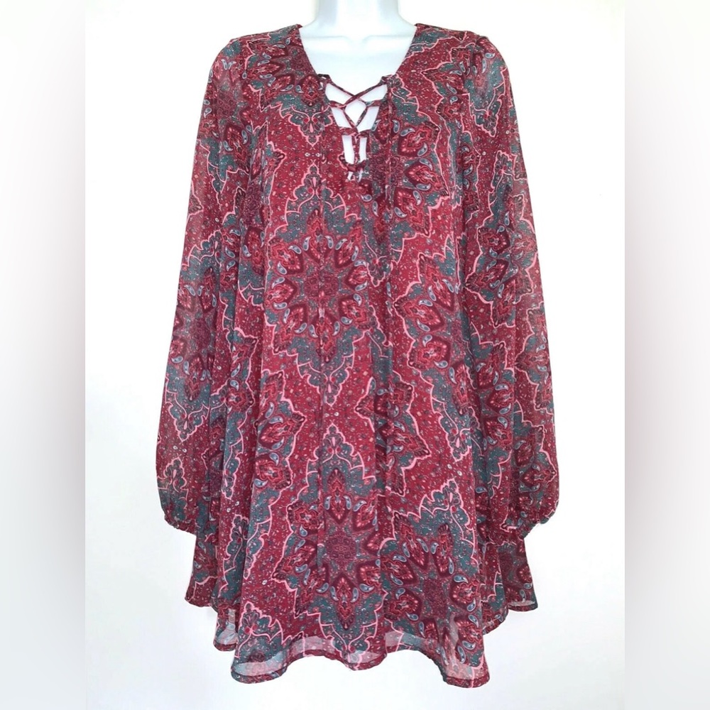 NWT Show Me Your Mumu Paisley Tunic Dress - Sm